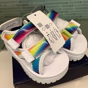 FILA Spot Eva Sandal InfantToddler Shoe Rainbow Sandals 4c